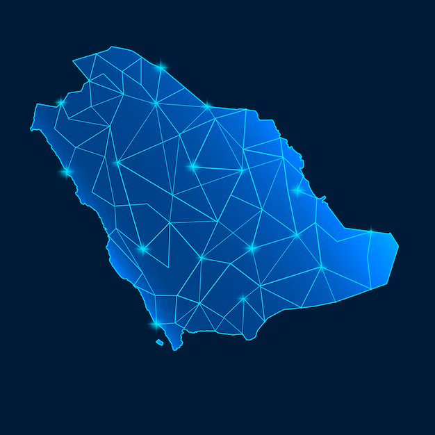 خريطة المملكة العربية السعودية